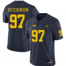Michigan Wolverines #97 Aidan Hutchinson Navy College Football