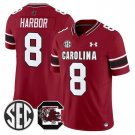 Nyck Harbor  #8 South Carolina Gamecocks 2026 Stitched Garnet