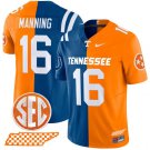 Peyton Manning  Colts #16 Tennessee Volunteers Split Vapor Football