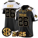 Quintrevion Wisner  #26 Texas Longhorns 2026 CFP Final Patch Alternate