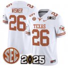 Quintrevion Wisner  #26 Texas Longhorns 2026 CFP Final White