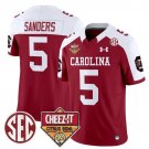 Raheim Sanders  #5 South Carolina Gamecocks 1980 Throwback Cheez-It Citrus Bowl Garnet Alter