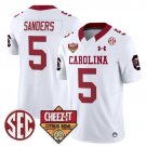 Raheim Sanders  #5 South Carolina Gamecocks 1980 Throwback Cheez-It Citrus Bowl White