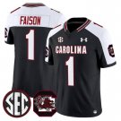 Rahsul Faison  #1 South Carolina Gamecocks 2026 Stitched Black Alternate