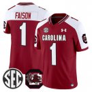 Rahsul Faison  #1 South Carolina Gamecocks 2026 Stitched Garnet Alternate