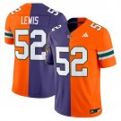 Ray Lewis  #52 Miami Hurricanes Split Vapor Football Limited V2 - All Stitched