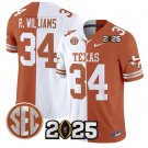 Ricky Williams  #34 Texas Longhorns 2026 CFP Final Patch Split