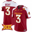 Rocco Becht  #3 Iowa State Cyclones 2026 Vapor Limited Football Stitched Cardinal Alternate