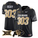 Rocky   #303 Colorado Buffaloes 2026 Vapor Football Limited Black V2 - All Stitched