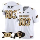 Rocky  #303 Colorado Buffaloes 2026 Vapor Football Limited White - All Stitched