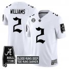 Ryan Williams  #2 Alabama Crimson Tide Gothic Bama Blood Edition Vapor Stitched White