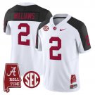 Ryan Williams  #2 Alabama Crimson Tide Throwback Vapor Alabama Map Stitched Inverted