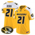 Sam Horn  #21`Missouri Tigers 2026 Vapor Limited Gold Alternate - All Stitched