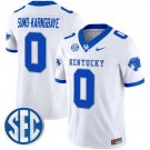 Sumo-Karngbaye  #0 Kentucky Wildcats 2026 Vapor Football Limited Stitched White