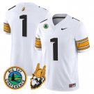 Team  #1 Idaho Vandals 1975 Throwback Vapor Limited Stitched White