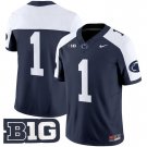 Team  #1 No Name Penn State Nittany Lions 2026 Vapor Stitched Navy Alternate