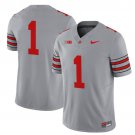 Team Ohio State Buckeyes  #1 Heritage Stripe 2026-2026 Vapor Limited Stitched Gray