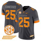 Tennessee  #25 Tennessee Volunteers 2026 Smokey Grey Series Vapor V2 Stitched Anthracite