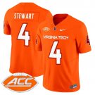 Terion Stewart  #4 Virginia Tech Hokies 2026 Vapor Limited Orange - All Stitched