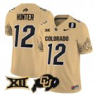 Travis Hunter  #12 Colorado Buffaloes 2026 Vapor Football Limited Gold V2 - All Stitched