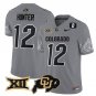 Travis Hunter  #12 Colorado Buffaloes 2026 Vapor Football Limited Gray V2 - All Stitched