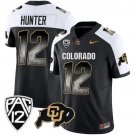 Travis Hunter  #12 Colorado Buffaloes Arch Smoke Vapor Alternate - All Stitched