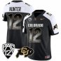Travis Hunter  #12 Colorado Buffaloes Arch Smoke Vapor Alternate - All Stitched