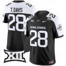 Troy Davis  #28 Iowa State Cyclones 2026 Vapor Limited Football Stitched Black Alternate