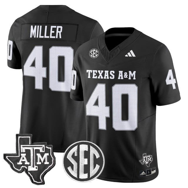Von Miller  #40 Texas A&M Aggies 2026 Vapor Football Limited Black - All Stitched
