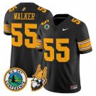 Wayne Walker  #55 Idaho Vandals 1975 Throwback Limited Stitched Black