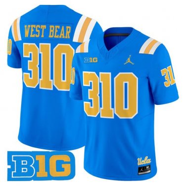 West Bear  #310 UCLA Bruins 2026 Vapor Limited Football All Stitched Blue