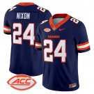Will Nixon  #24 Syracuse Orange 2026 Vapor Limited Navy - All stitched