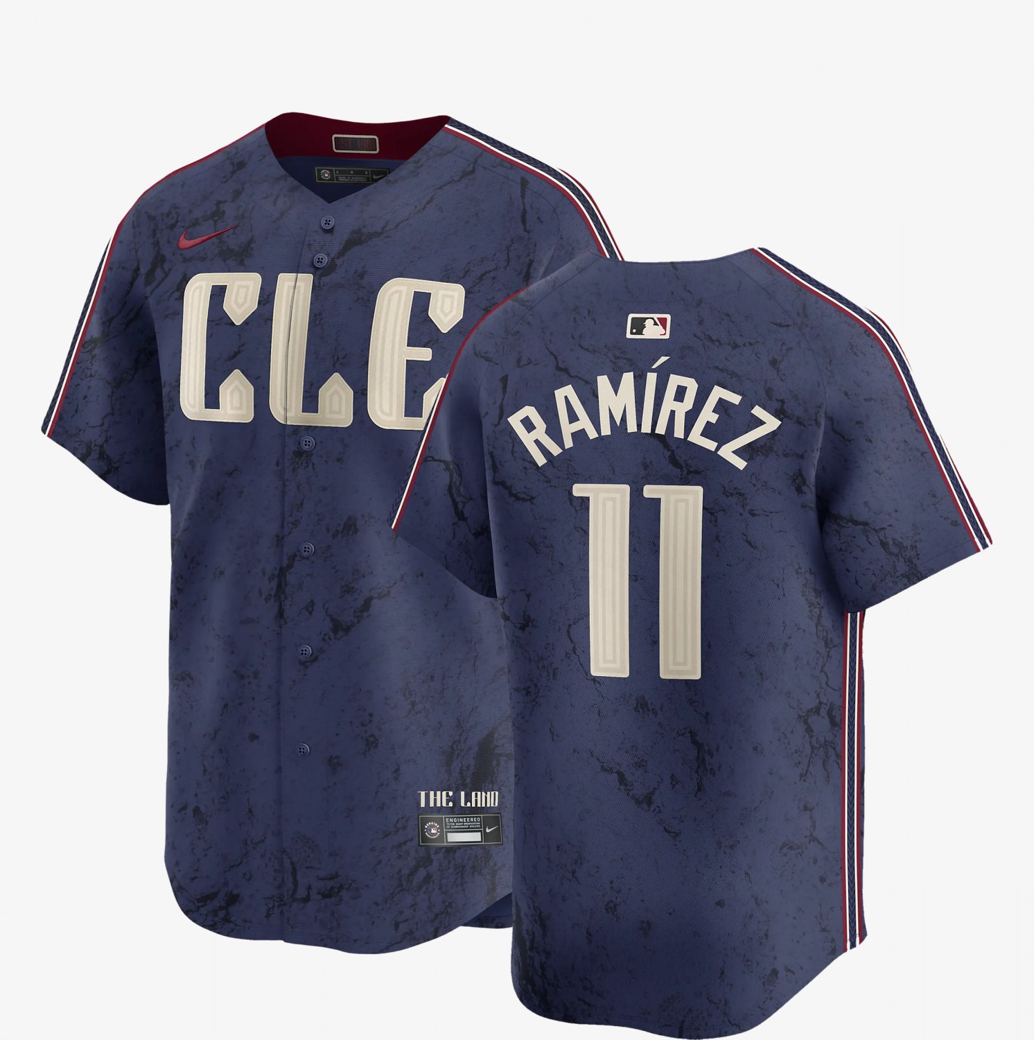 2026     jose ramirez  guardians 11  city connect  jersey blue