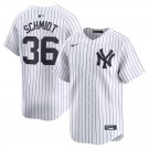 2026    clark schmidt  yankee 36 jersey white pinstripe