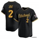 2026    connor joe  pirates 2  baseball jersey black