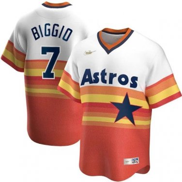 2026    craig biggio astros 7 cooperstown baseball jersey