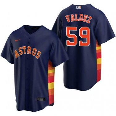 2026    framber valdez astros 59   jersey blue