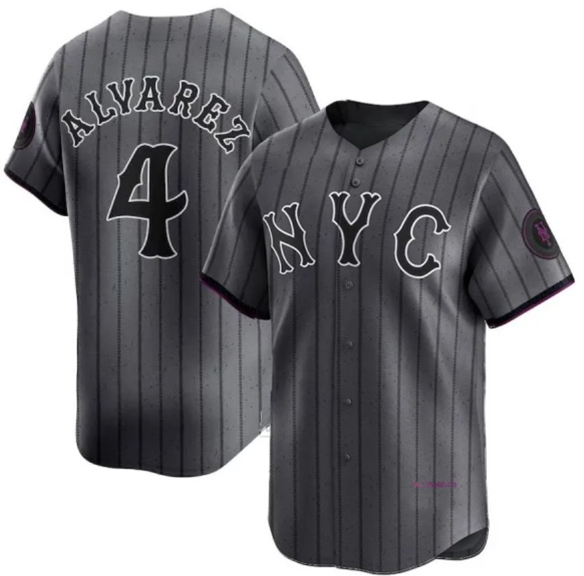 2026    francisco alvarez  Mets 4  city connect Jersey