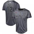 2026    Francisco Lindor NY Mets 12 city connect jersey