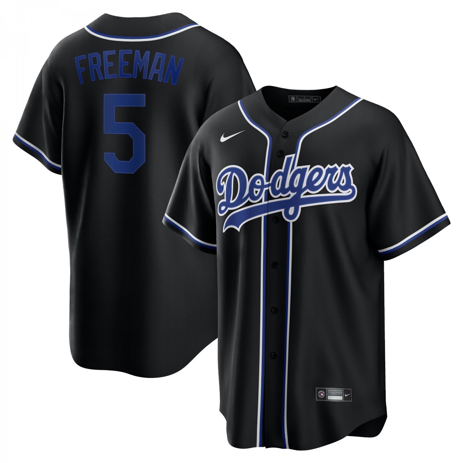 2026    Freddie Freeman Dodgers 5 jersey black