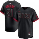 2026    HUNTER GREENE  reds  21 city connect jersey black