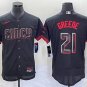 2026    HUNTER GREENE  reds  21 city connect jersey black