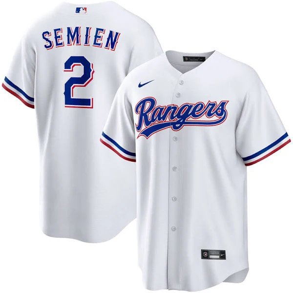 2026    marcus semien rangers 2  jersey  white