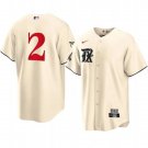 2026    marcus semien rangers 2 city jersey  cream