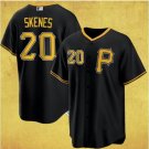 2026    Paul David Skenes pirates 20 jersey black