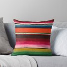 Beautiful Mexican Serape Pillow