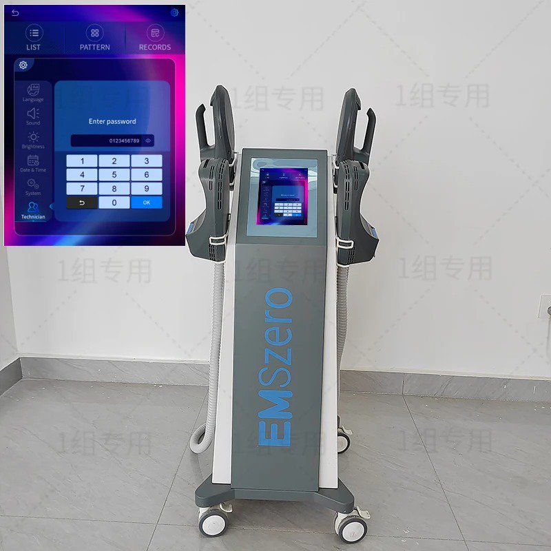 6500W 200HZ 220V Body Sculpt Muscle Machine Weight Electromagnetic slimming Dls-EMSZERO
