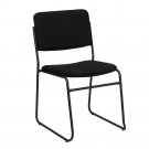 HERCULES Series Heavy-Duty Black Fabric Stacking Chair 500 lb Capacity HERCULES Series Heavy-Duty Black Fabric Stacking Chair 500 lb Capacity