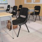 Ergonomic Shell Student Stack Chair - Versatile Classroom & Office Chair