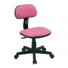 Chic Pink Fabric Student Task Chair with Adjustable Height & Swivel Chic Pink Fabric Student Task Chair with Adjustable Height & Swivel